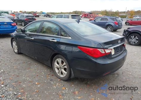 2011 Hyundai Sonata Limited z USA, uszkodzony, nr VIN 5NPEC4AC3BH123228